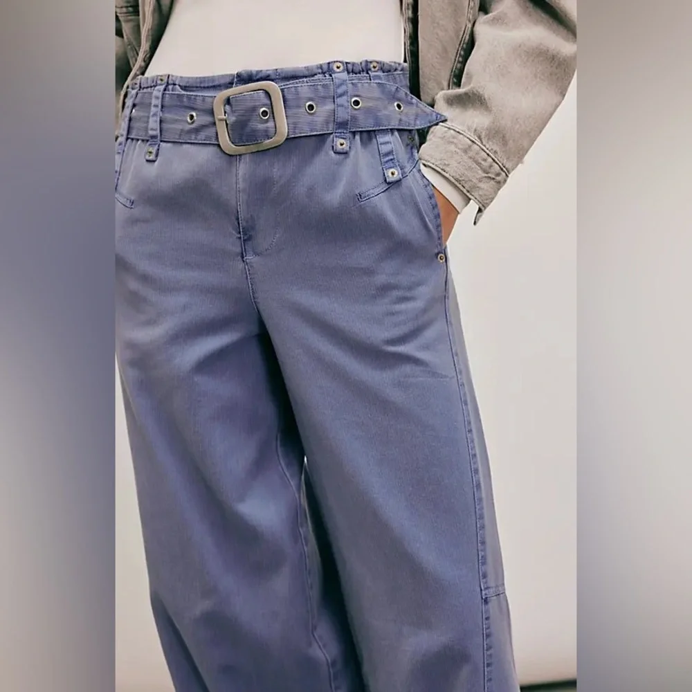 We The Free Sloane Belted Pants Free People - Picture 1 of 11